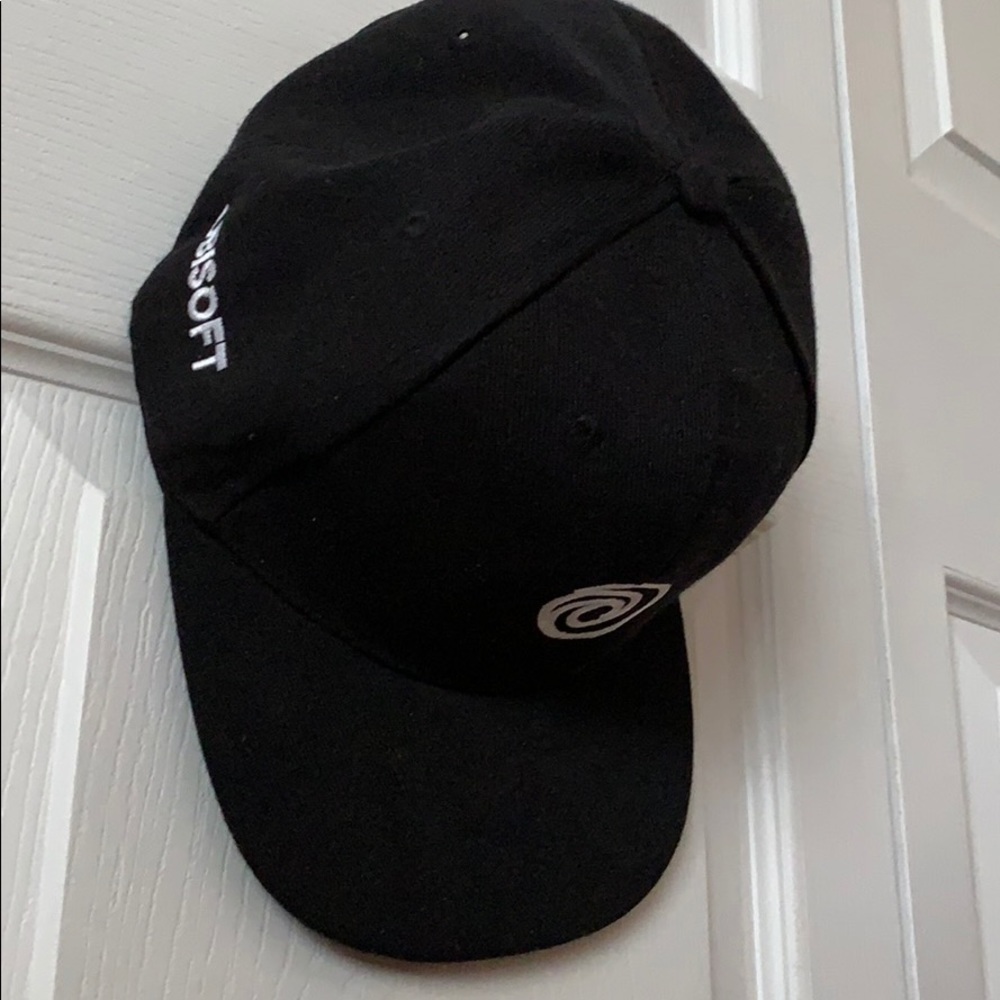 Black Ubisoft Hat (Adjustable) 👾